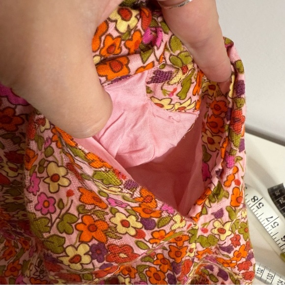 Free People Ellis Printed Set in Spring Blossom Combo Floral Two Piece Small NWT - Picture 12 of 13